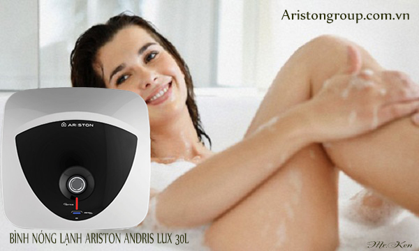 Bình nước nóng Ariston 30l Andris Lux - Lựa chọn tuyệt vời cho gia đình