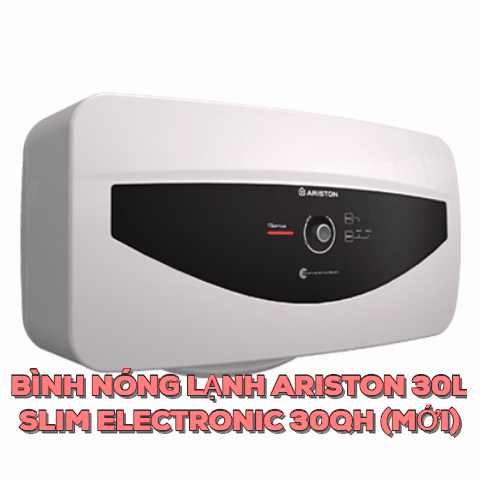 binh-nong-lanh-ariston-30l-ngang-slim-electronic-30qh