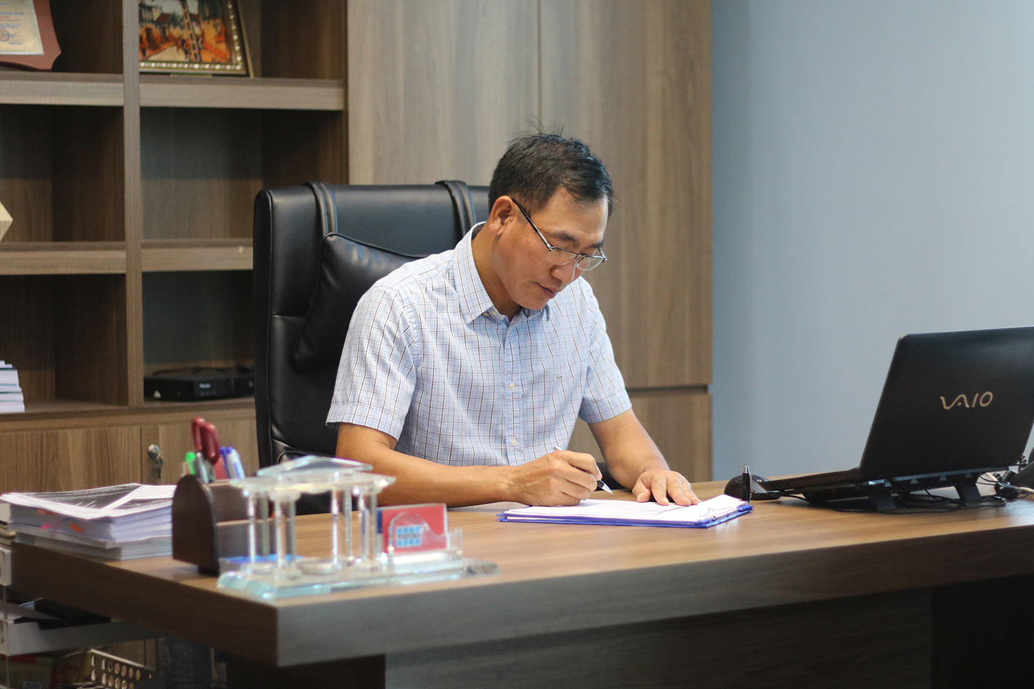 Ông Nguyễn Văn Điền, Giám Đốc công ty TNHH Kinh Doanh Thương Mại Hải Linh.