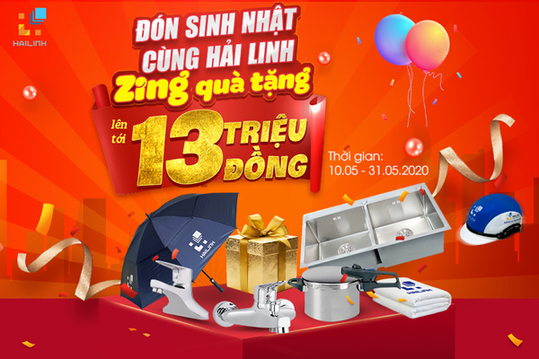 Mừng sinh nhật Hải Linh - Zing quà siêu khủng đến 13 triệu đồng