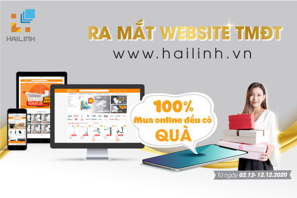 Siêu khuyến mại mừng website Hailinh.vn ra mắt đông đảo khách hàng