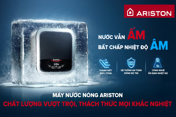 Đánh giá bình nóng lạnh Ariston 15L Andris2 RS có tốt không?